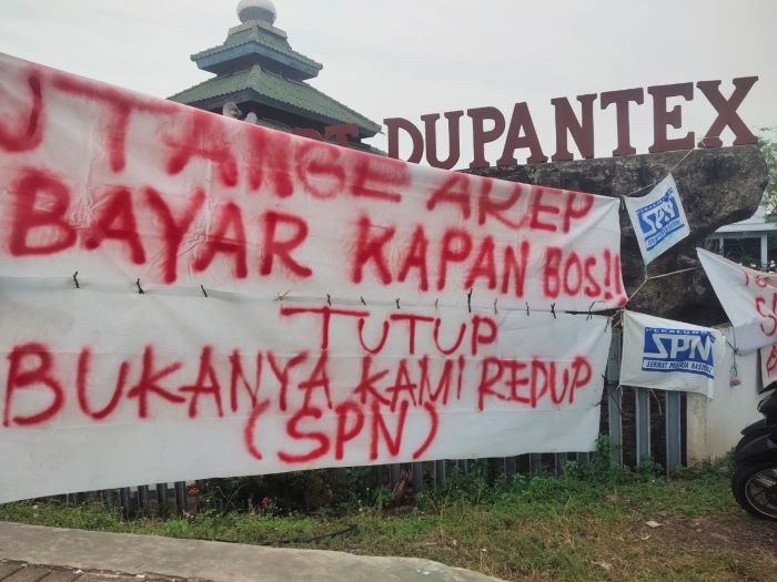 Buruh-Pengusaha Ada Titik Temu, Tenda Keprihatinan PT Dupantex Dihentikan