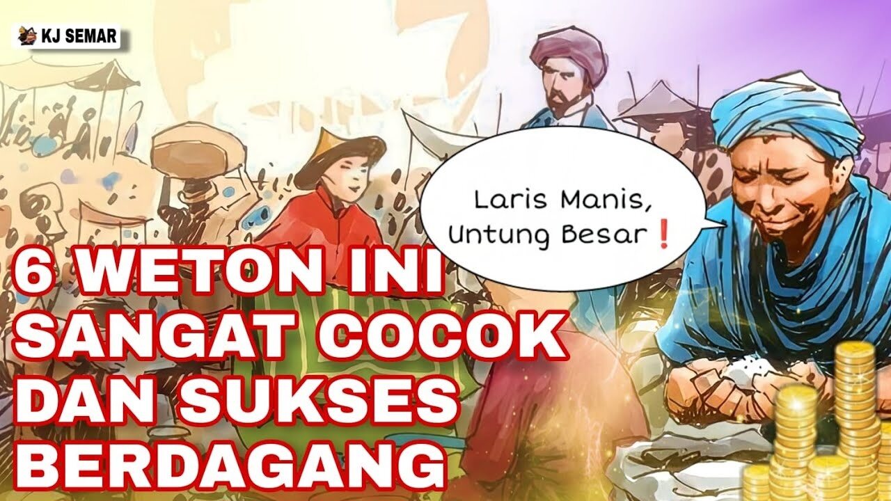 Primbon Jawa: Laris Manis! Inilah 6 Weton yang Akan Sukses Jika Berdagang, Rezeki Bakal Mengalir Deras!