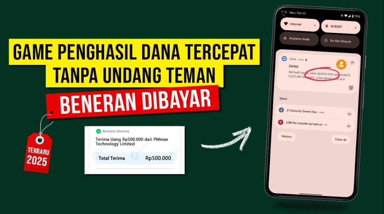 Cara Klaim Saldo DANA dari Game Penghasil Uang, Rp 200.0000 Siap Masuk Dompetmu!