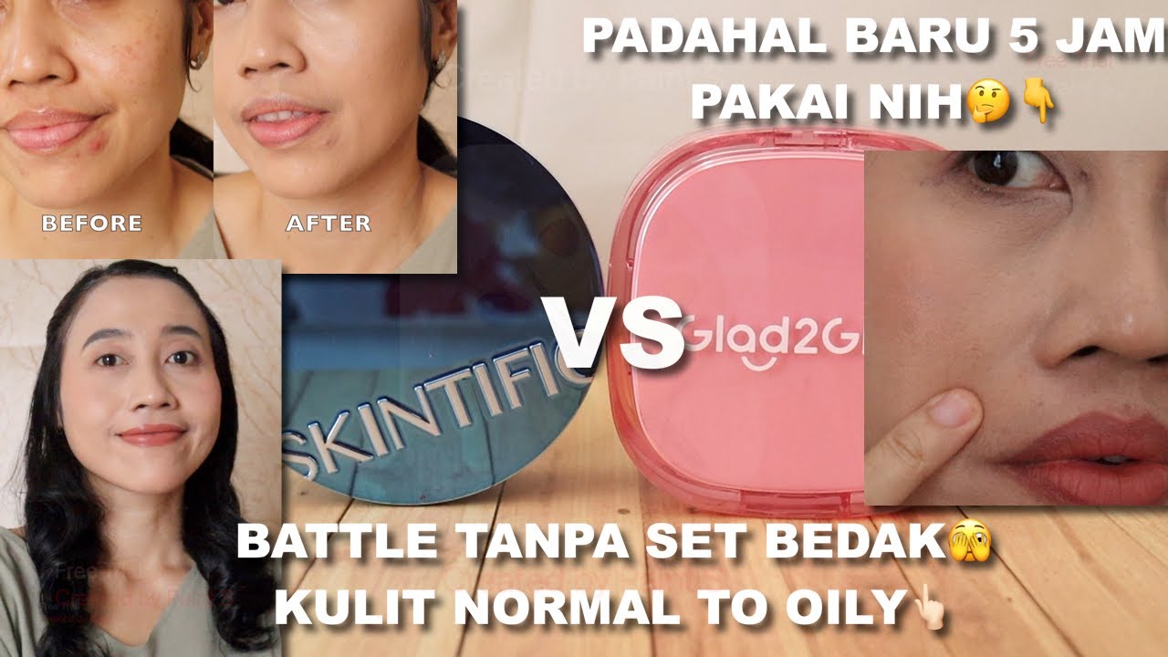 Review Battle Cushion Skintific Vs Glad2Glow untuk Hasil Makeup yang Lebih Maksimal