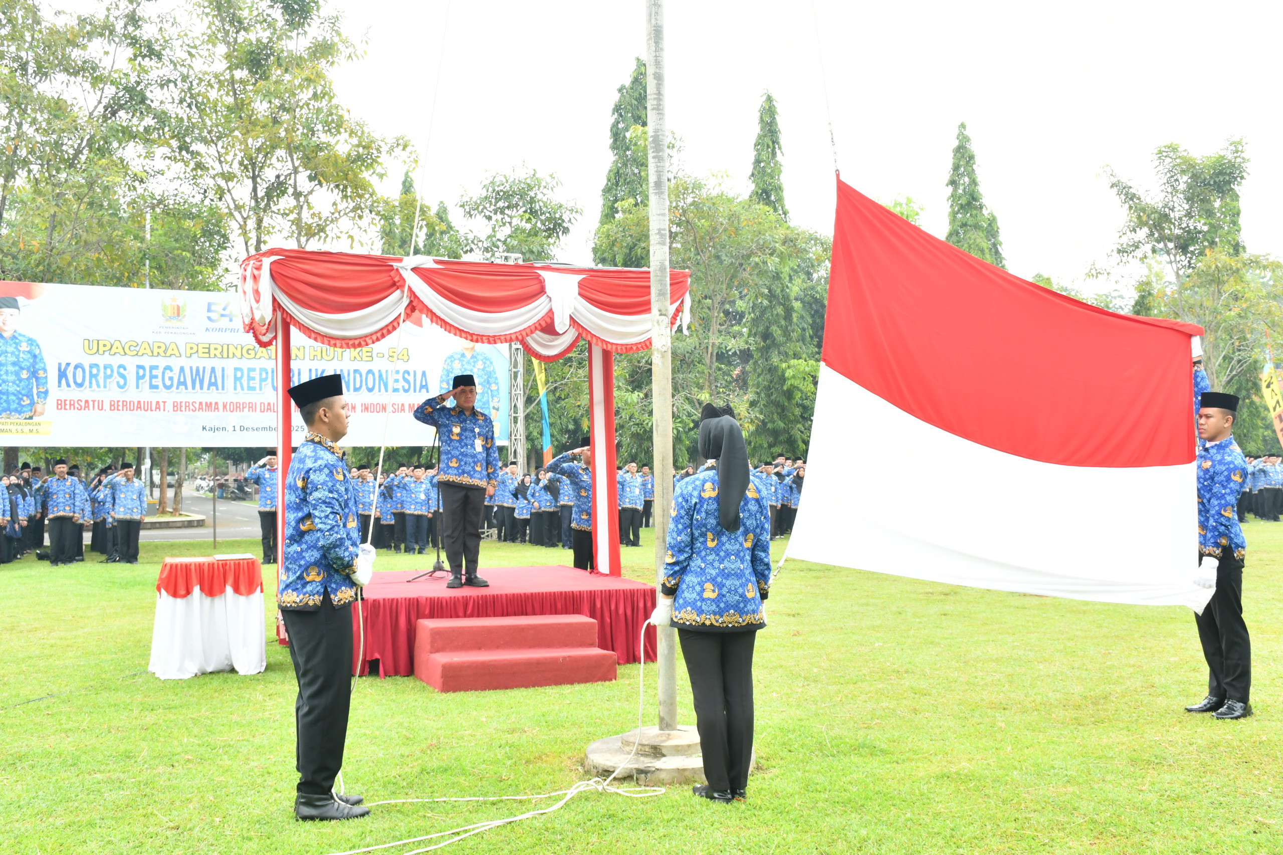 Wakil Bupati Pekalongan Sukirman Ajak ASN Perkuat Kompetensi di Momentum HUT KORPRI Ke-54