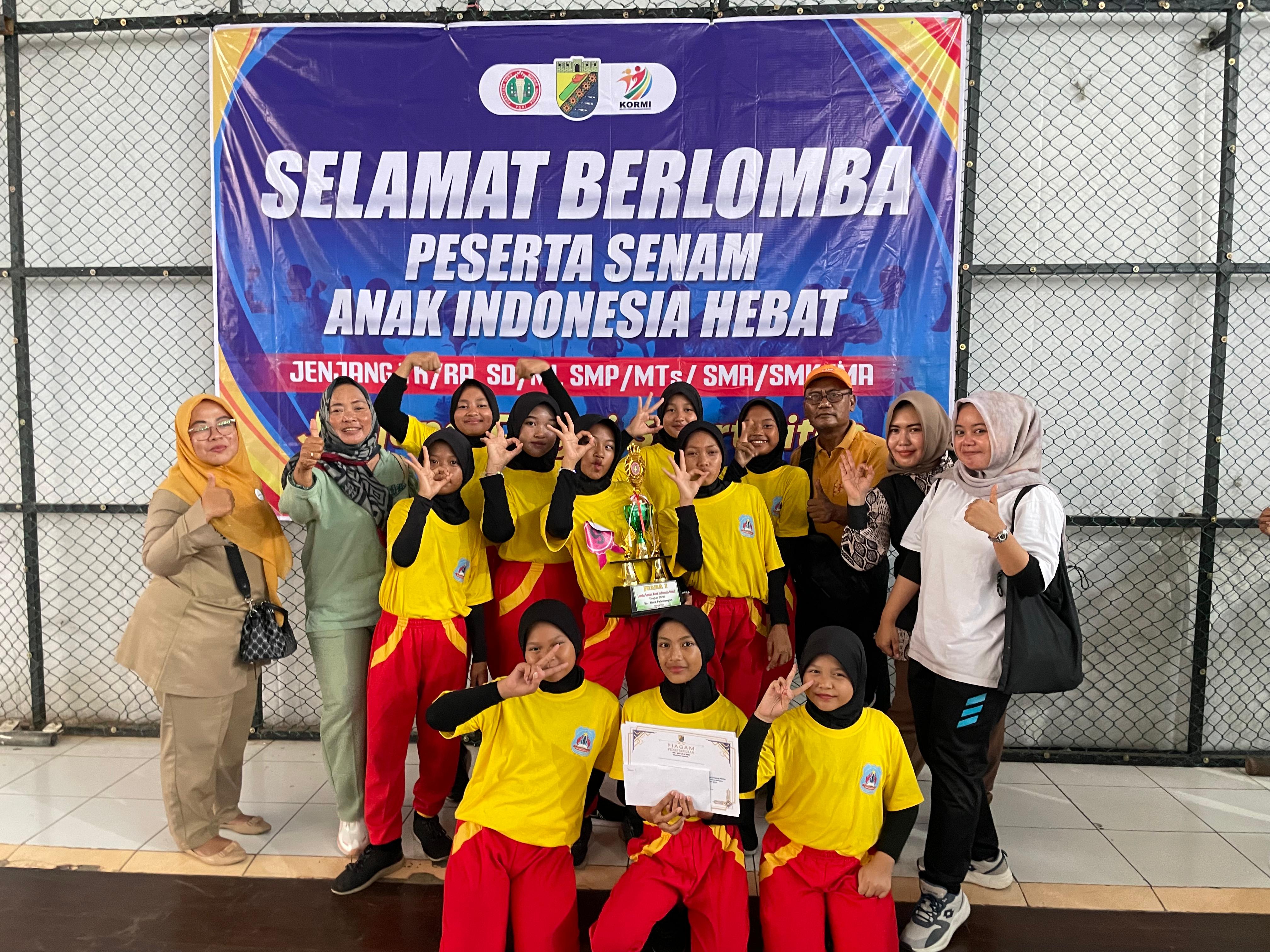 SD Negeri Keputran 04 Berhasil Raih Juara 1 Lomba Senam Anak Indonesia Hebat 