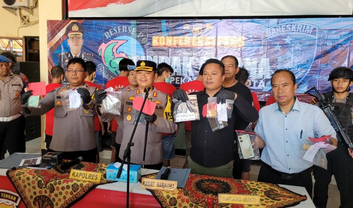 7 Pengguna dan Pengedar Narkoba Ditangkap di Kota Pekalongan selama Agustus-September 2024