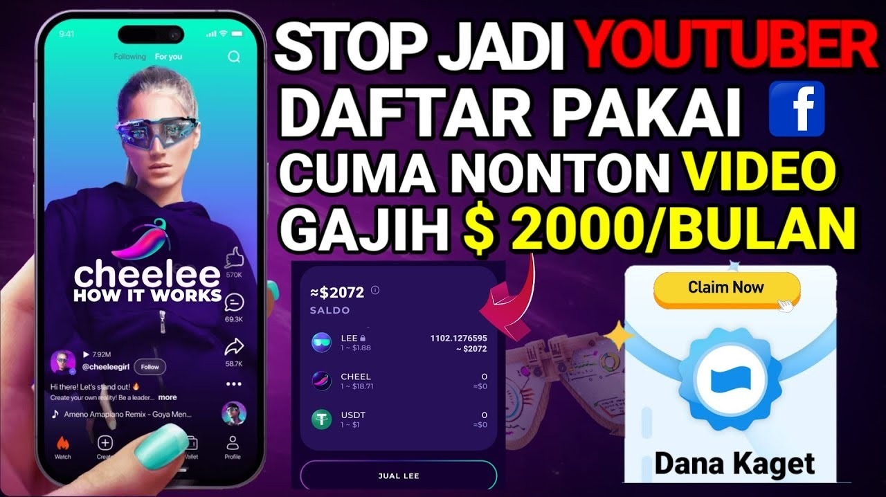Dapatkan Saldo DANA Gratis! Cara Mudah Hasilkan Uang dari Aplikasi Cheelee