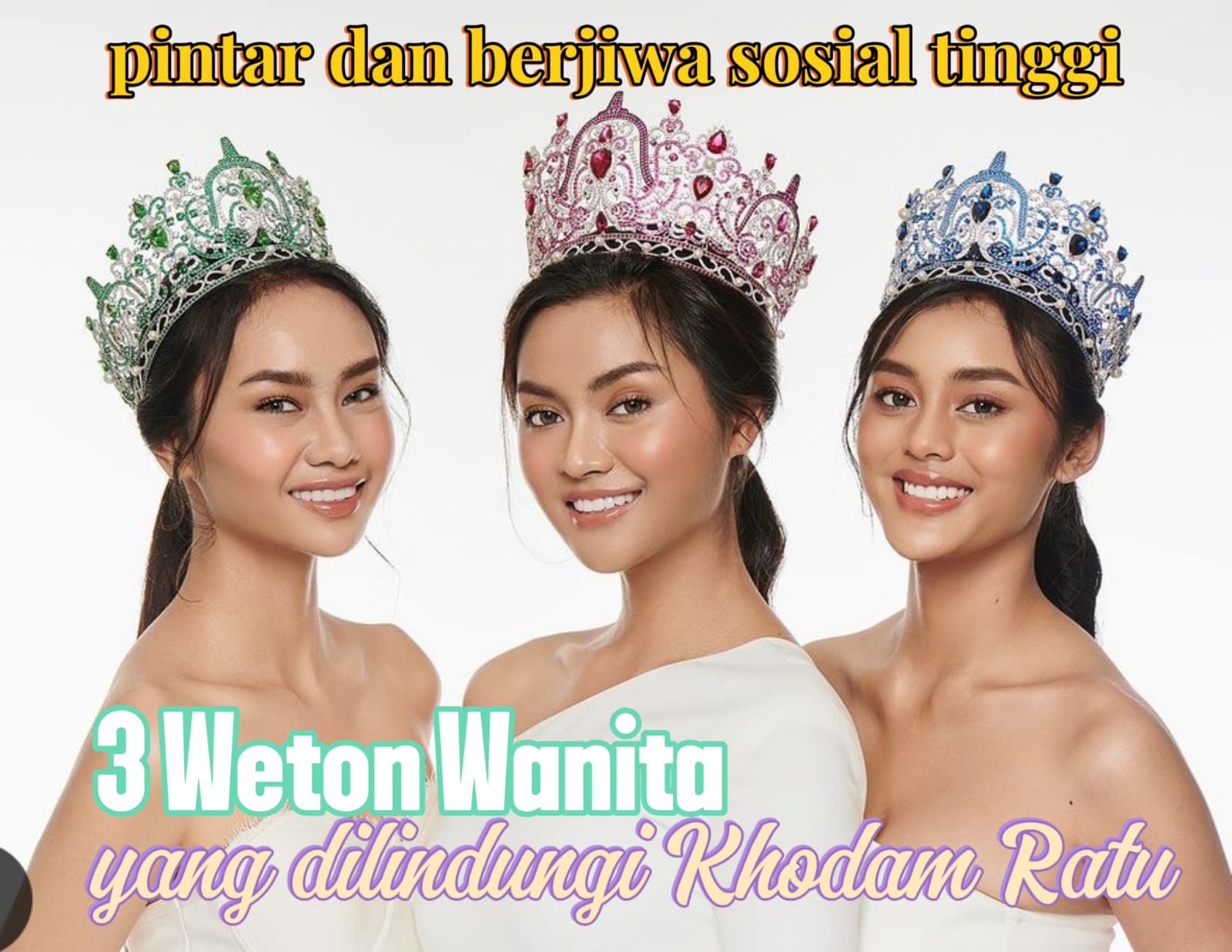 Cerdas dan Punya Jiwa Sosial Tinggi, 3 Weton Wanita yang Dapat Naungan Khodam Ratu Menurut Primbon Jawa