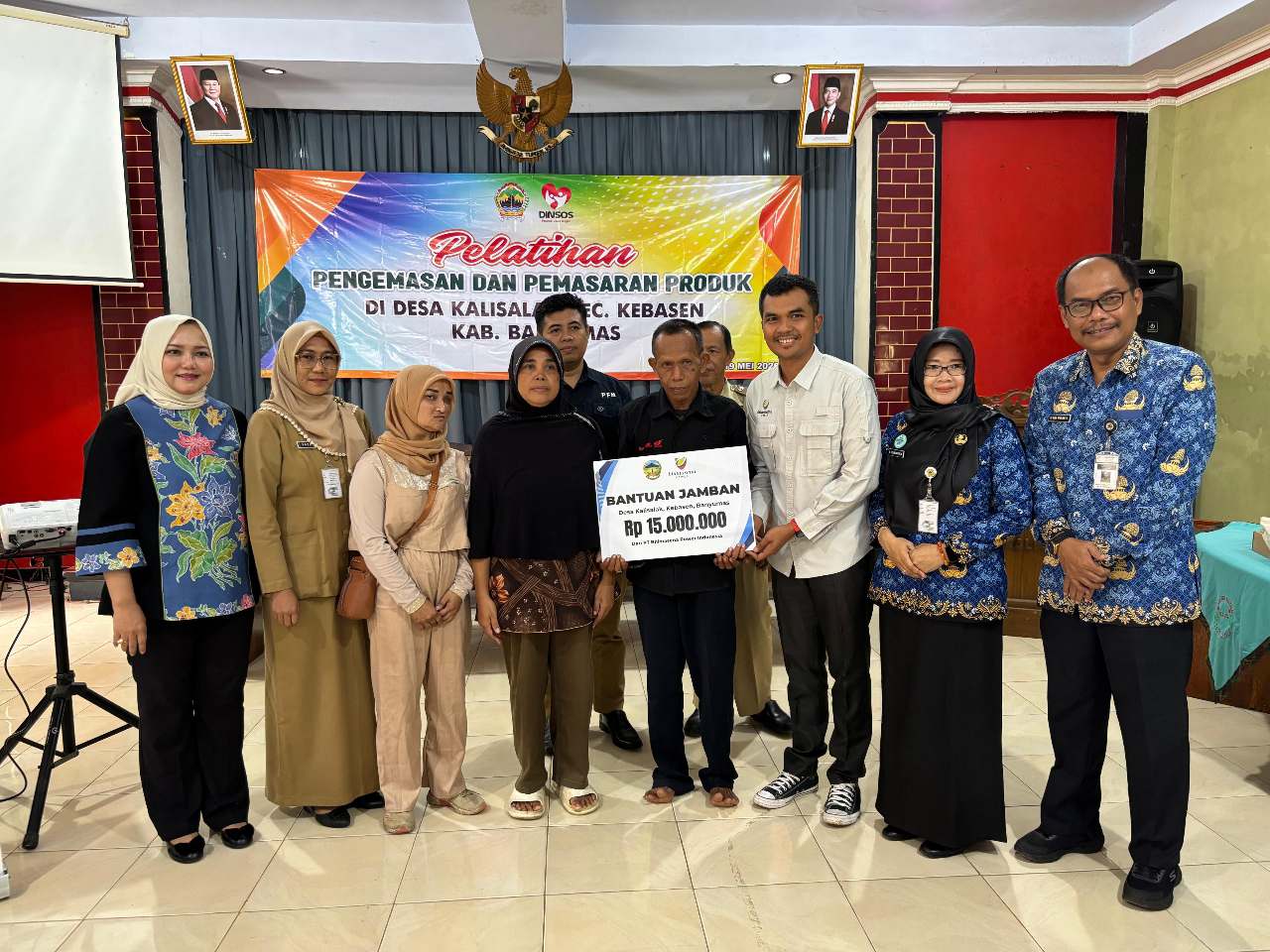 Bhimasena Power Indonesia Kolaborasi dengan Pemprov Jateng Gelar Program Jambanisasi Desa Dampingan