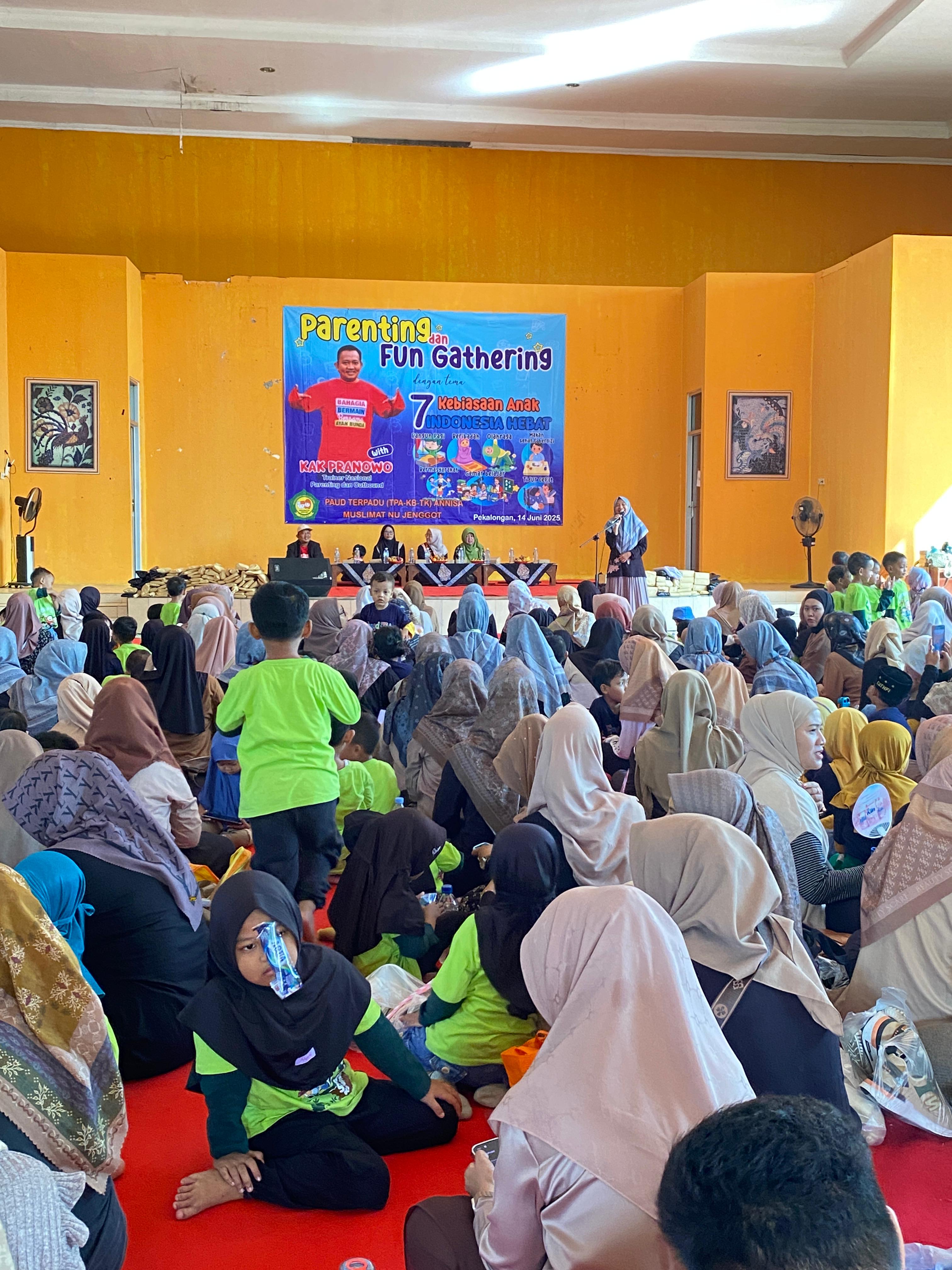 PAUD Terpadu Annisa Muslimat NU Jenggot Gelar Parenting dan Fun Gathering 