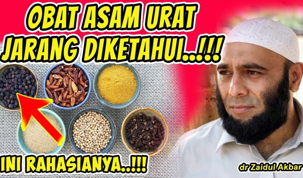 Obat Herbal Menurunkan Asam Urat Ala dr. Zaidul Akbar yang Efektif dan Aman untuk Lansia 60 Tahun ke Atas!