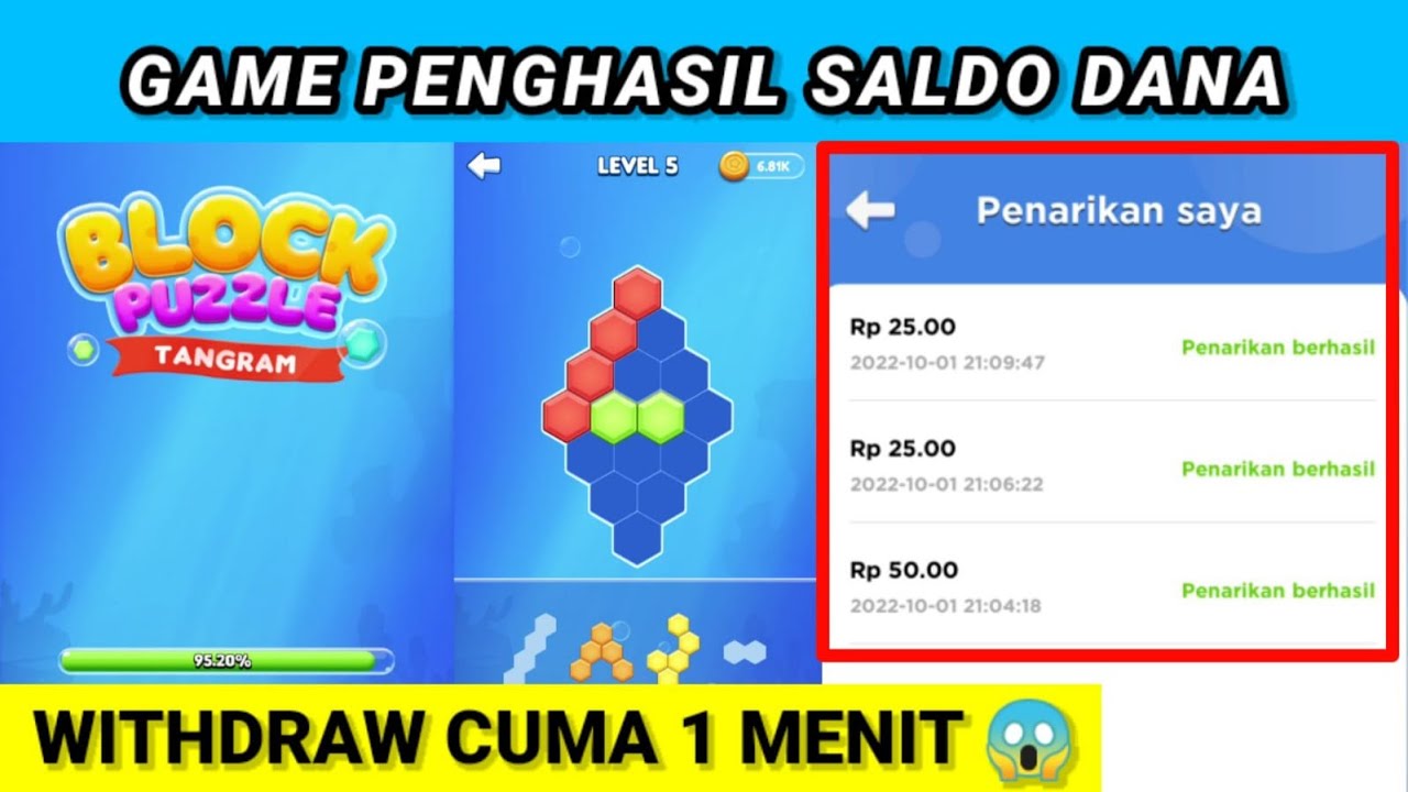 Benarkah Game Block Puzzle Penghasil Uang Ini Penipuan atau Terbukti Membayar Uang Sungguhan?