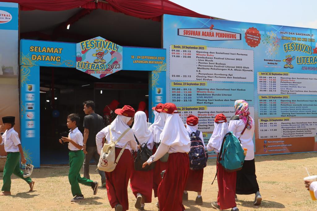 Disambut Antusias, Penutupan Festival Literasi Kota Pekalongan 2023 Omzet Capai Rp700 Jutaan