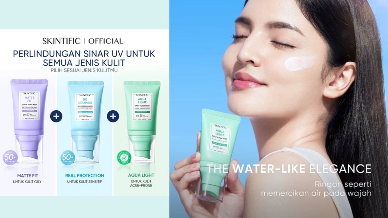 3 Varian Sunscreen Skintific untuk Mencegah Tanda Penuaan, Mana yang Terbaik?
