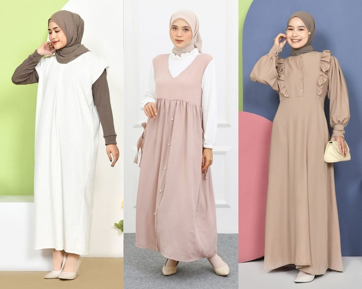 Tren Fashion Ramadhan: OOTD Hijab Dress Casual untuk Ngabuburit, Berkilau di Bulan Puasa!