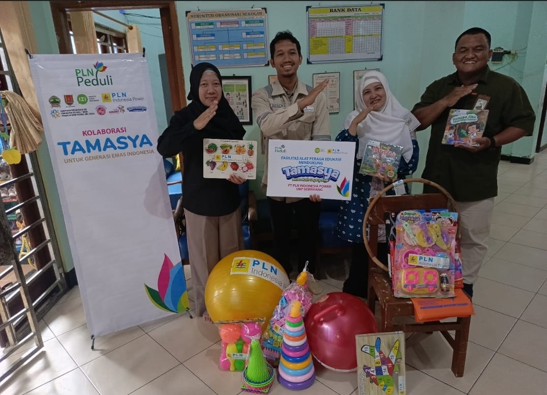 PLN Indonesia Power UBP Semarang dan IZI Jateng Dorong Lahirnya Generasi Emas Lewat Program Tamasya