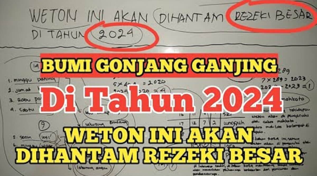 Ternyata,  10 dari 35 Weton Ini Derajatnya Akan melambung Tinggi Banyak Rezeki menurut Primbon Jawa, Apa Saja?