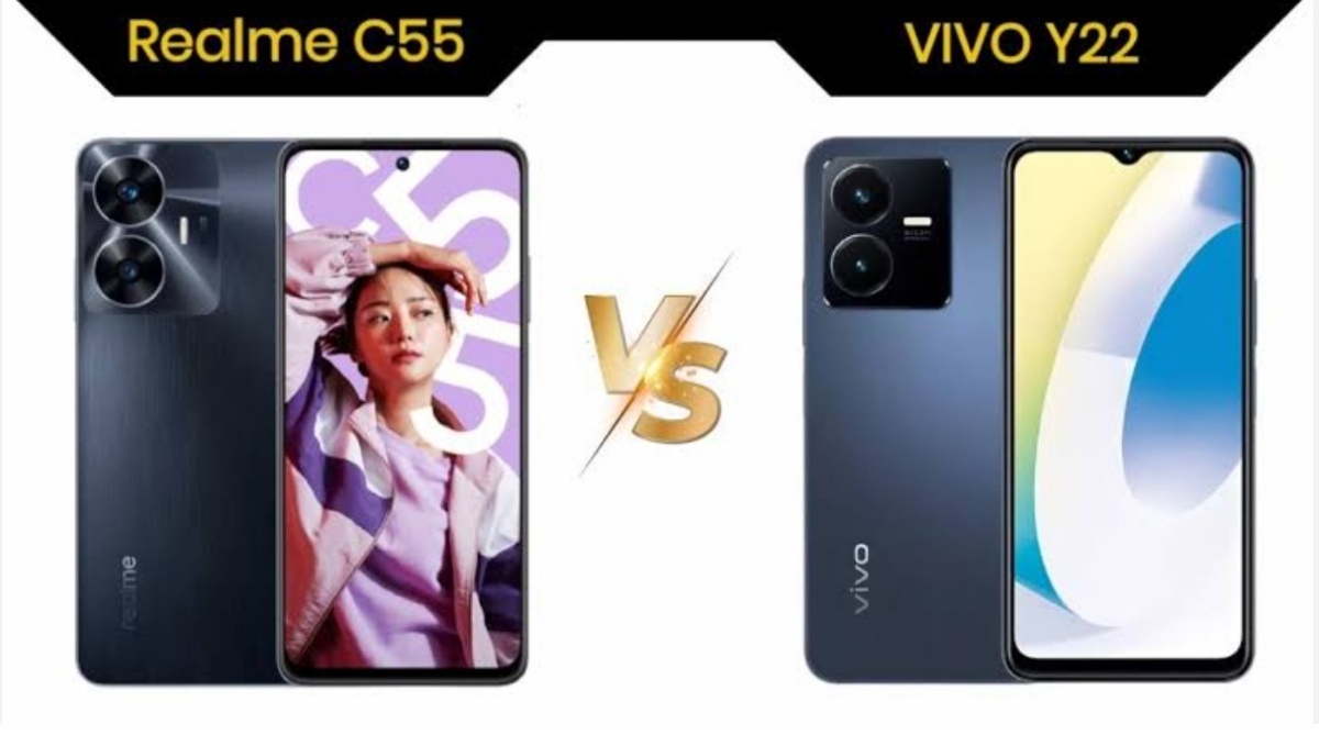 Persaingan Ketat! Review Perbandingan Realme C55 VS Vivo Y22, Harga Beda 100 Ribu Unggul yang Mana? 