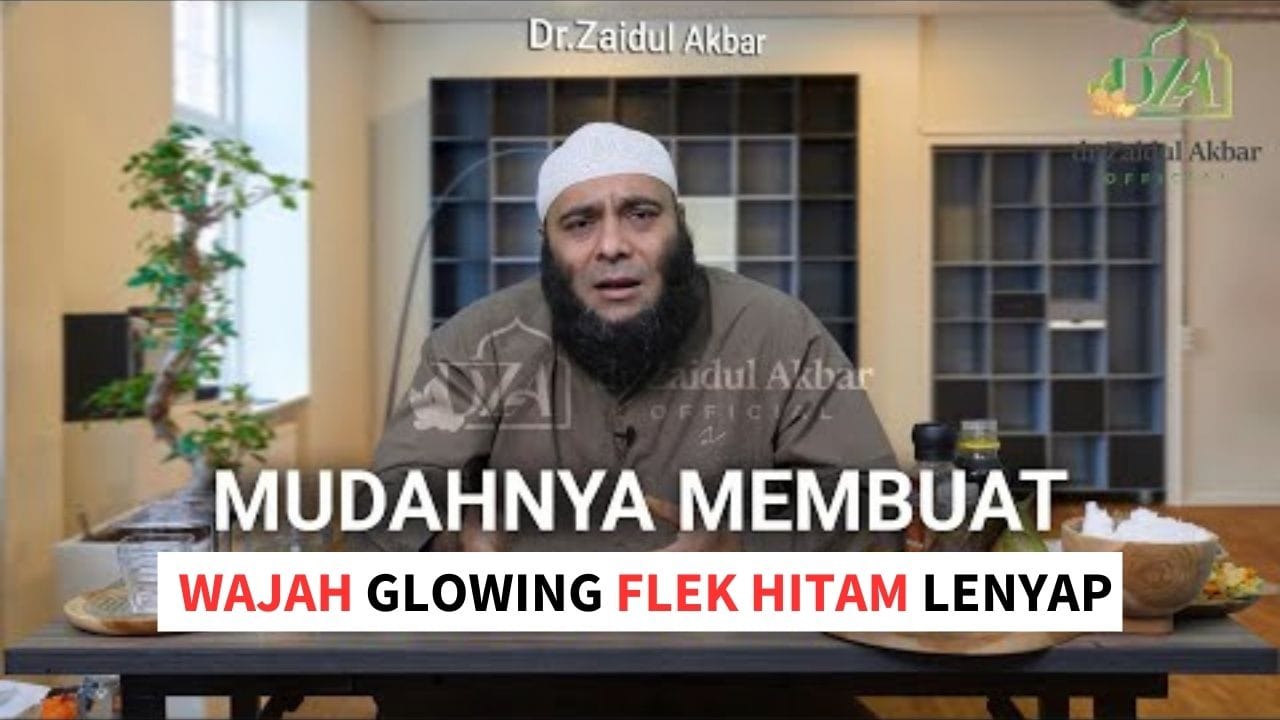 3 Cara Mudah Menghilangkan Flek Hitam ala dr Zaidul Akbar, Cuma Pakai Bumbu Dapur Bikin Glowing Awet Muda