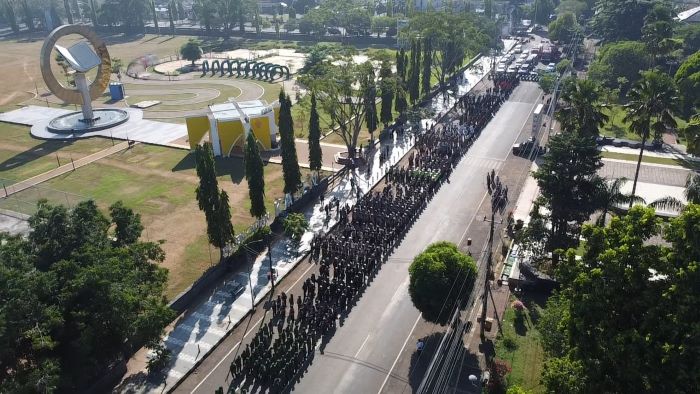 Antisipasi Masuknya Anarko, Kota Kajen Pekalongan Dipagar Betis