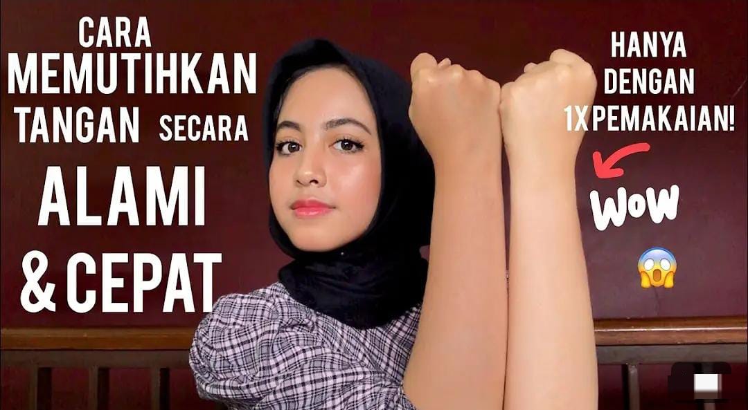 Cara Memutihkan Kulit Tangan dan Kaki yang Belang Dengan Bahan Dapur, Dijamin Aman untuk Semua Jenis Kulit