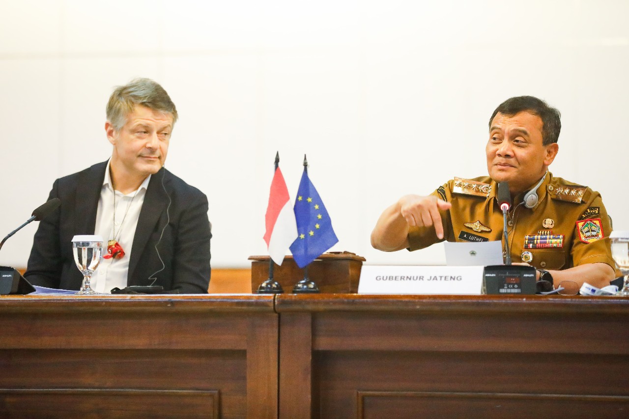 Pemprov Jateng-Uni Eropa akan Tingkatkan Pengembangan Beras Rendah Karbon di Jateng