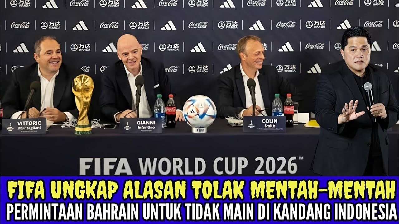 Alasan FIFA Menolak Permintaan Bahrain untuk Tidak Main di Kandang Timnas Indonesia, Ternyata…