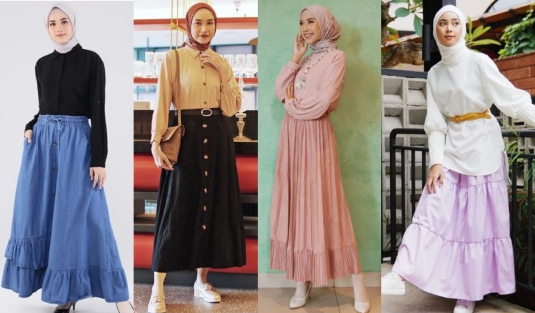 Tren Fashion Ramadan: Inspirasi Rok Panjang yang Simpel dan Feminin