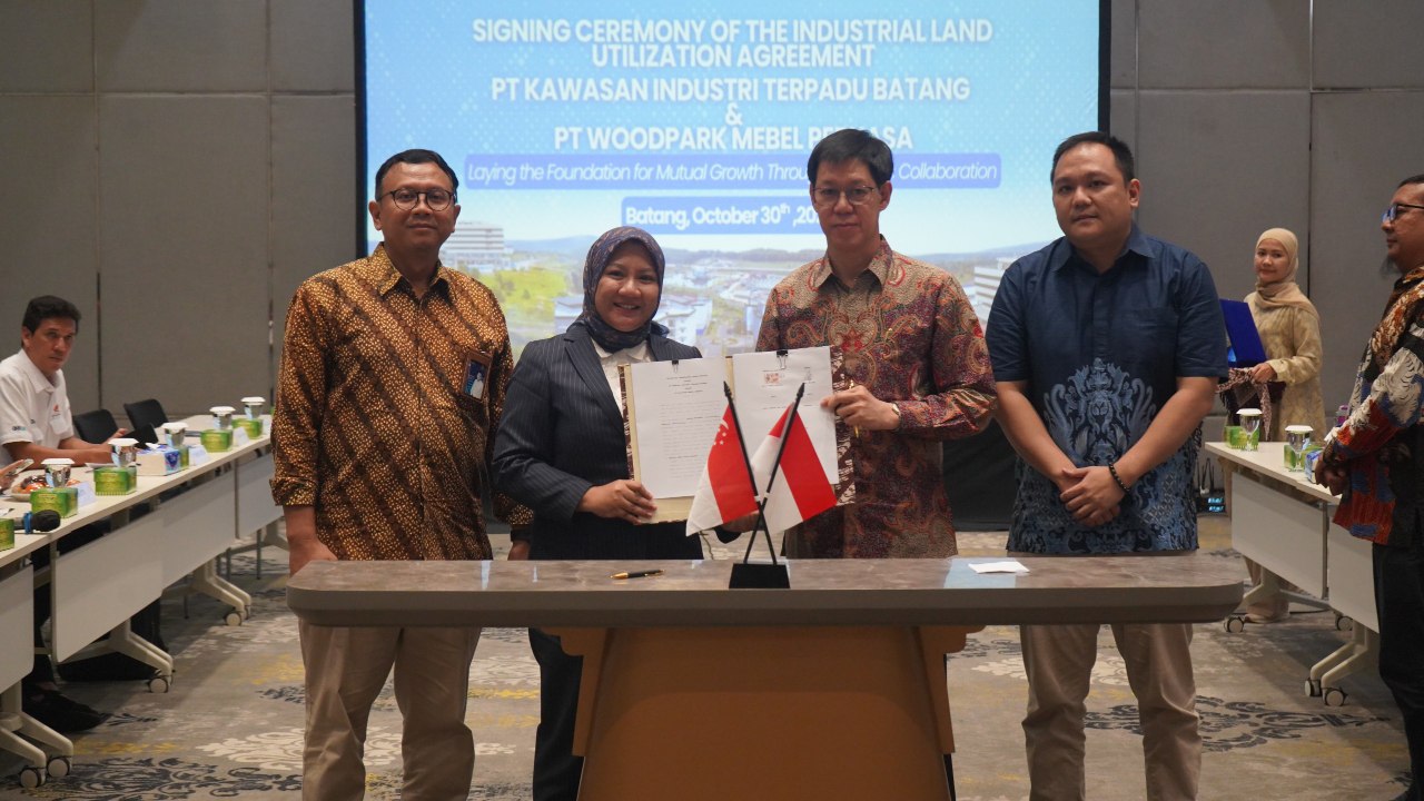 6 Tenant Baru dengan Total Investasi Rp456,76 Miliar Masuk di KEK Industropolis Batang di Awal Kuartal IV 2025