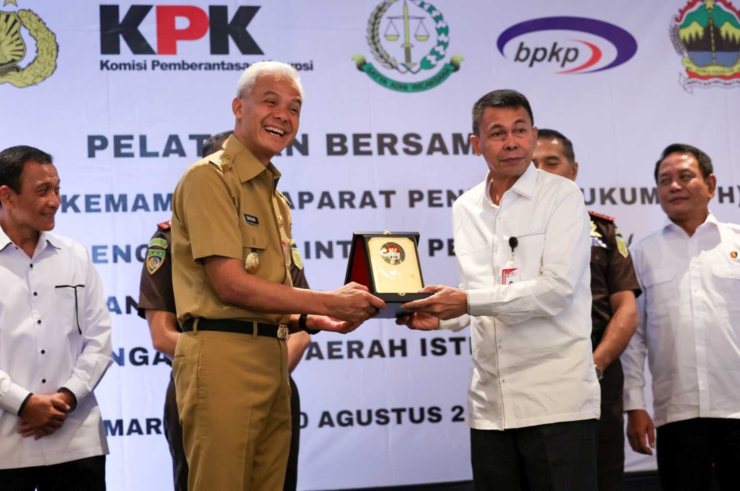 Cerita Modus Korupsi, Ganjar Dorong APIP Aktif Lakukan Pencegahan Korupsi 