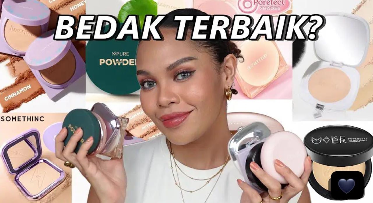 4 Bedak yang Semakin Bagus jika Berkeringat Bikin Wajah Glowing! Make Up jadi Tahan Lama