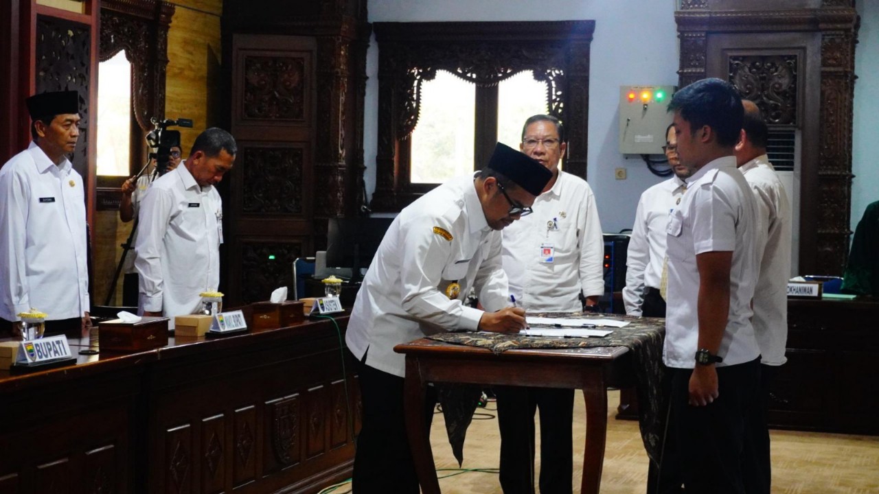 Perubahan Nomenklatur, 3 OPD di Pemkab Batang Resmi Berubah Nama