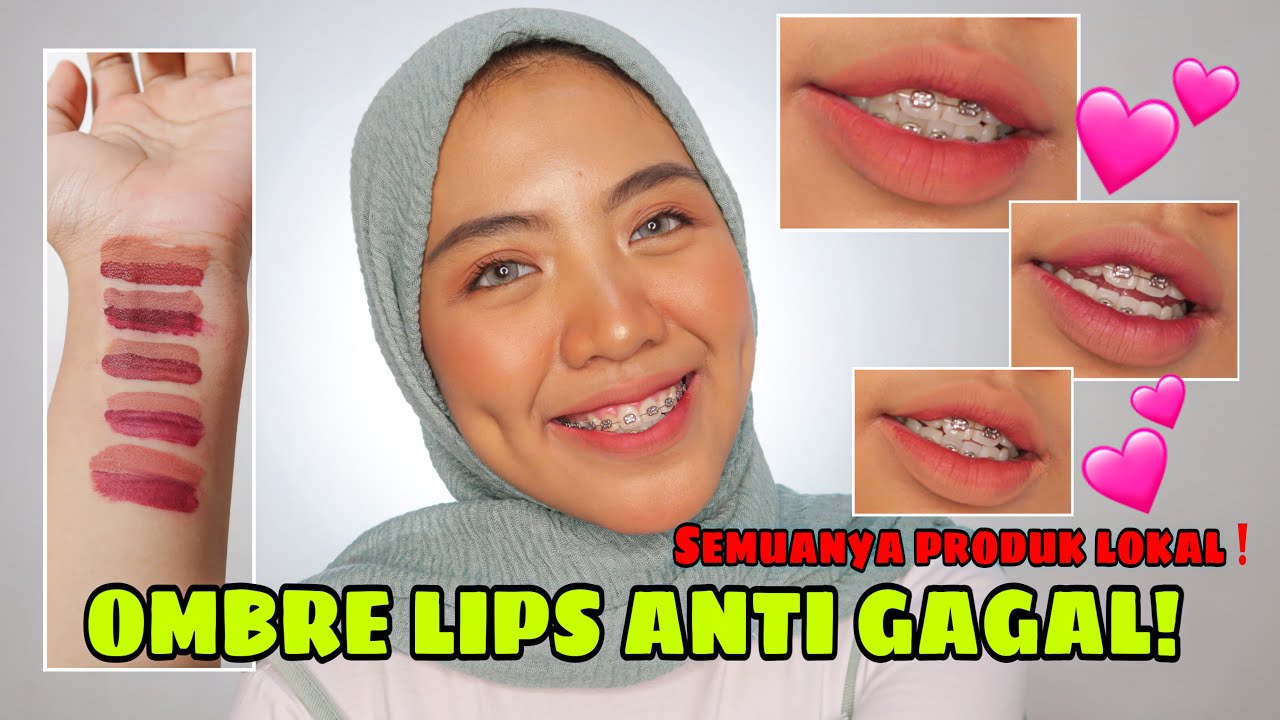Cocok Untuk Bibir Hitam! 5 Rekomendasi Warna Lipstik Hanasui yang Bagus untuk Ombre