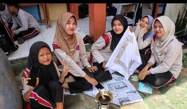 SMK Muhammadiyah Kedungwuni Gelar P5, Batik Budaya Kita 