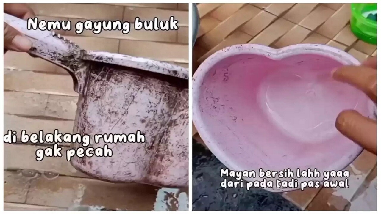 Trik Ampuh Bersihkan Gayung Berjamur dan Berkerak Tebal dengan Bahan Dapur Ini