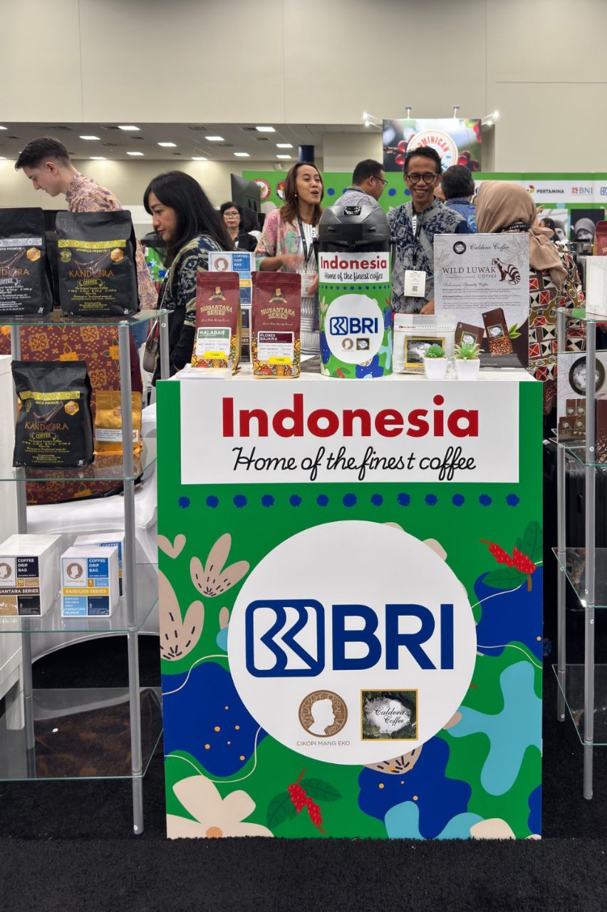 Tampil di Pameran Kopi Dunia di Amerika Serikat, UMKM Kopi Binaan BRI Tembus Pasar Internasional