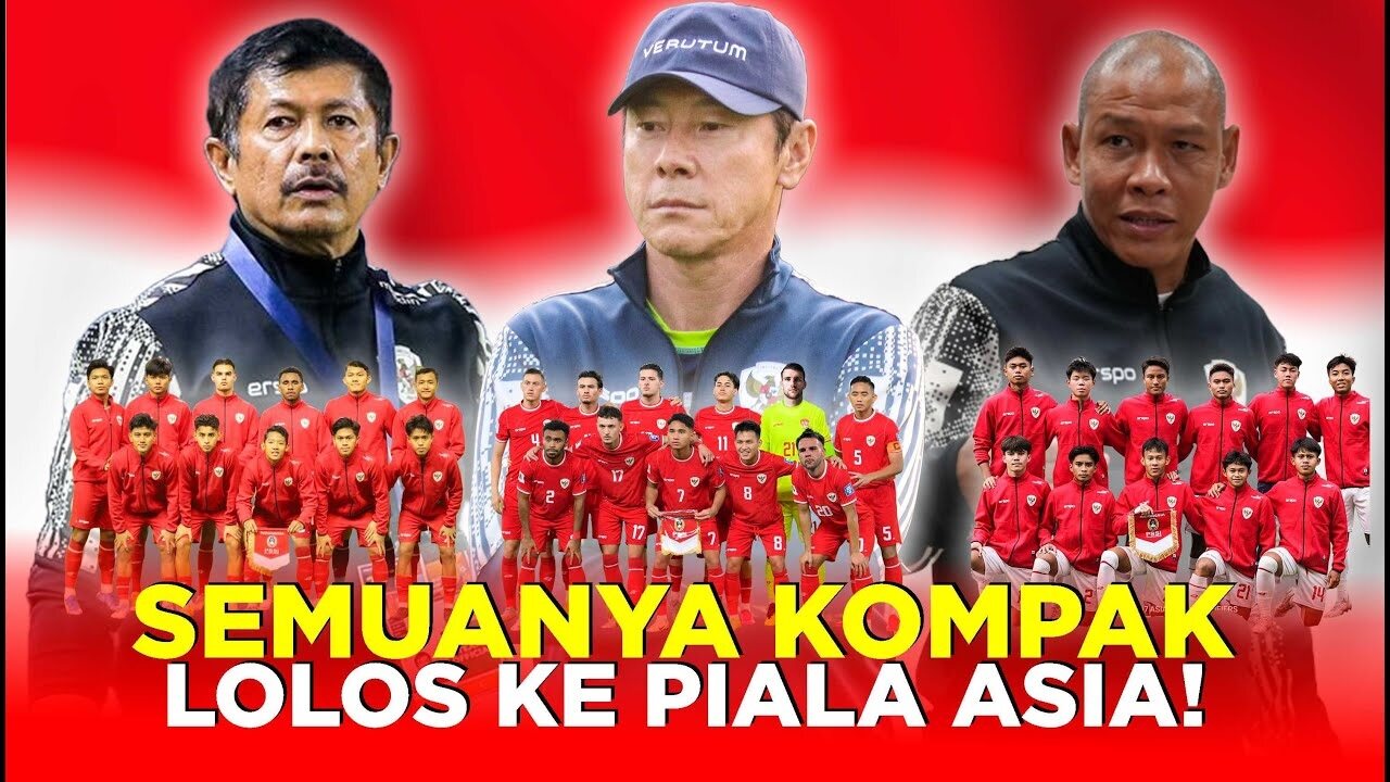 Sejarah Tercipta! 4 Kelompok Timnas Indonesia Semuanya Kompak Lolos ke Turnamen Piala Asia