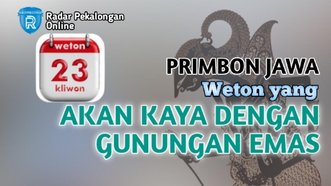 Mau Tahu Weton yang Akan Kaya dengan Gunungan Emas menurut Primbon Jawa? Cek Apakah Ada Wetonmu