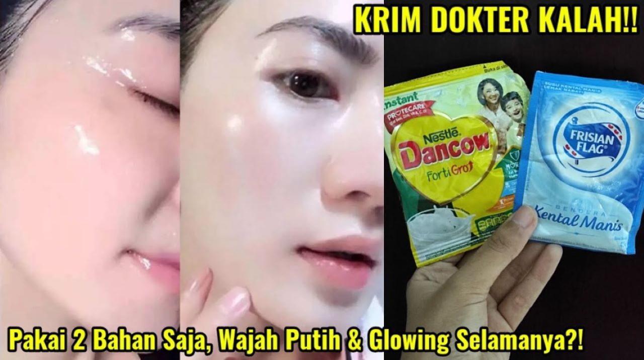 DIY Masker Susu Pengelupas Flek Hitam dalam 1 Malam, Begini Cara Membuatnya 