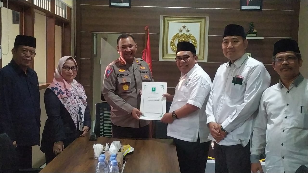 DPC PKB Kabupaten Pekalongan Datangi Mapolres Pekalongan, Laporkan Muhammad Lukman Edy