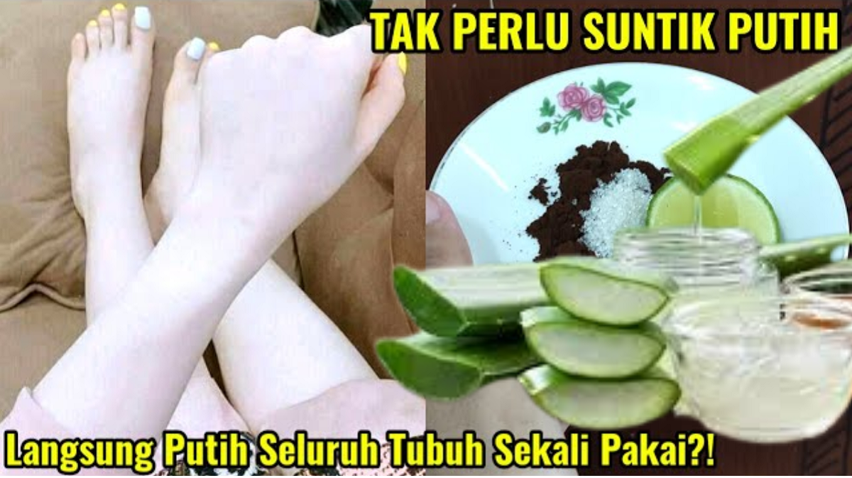 3 Racikan DIY Pemutih Badan Permanen dari Bahan Alami Terampuh, Kulit Hitam Jadi Putih Glowing dalam 1 Malam