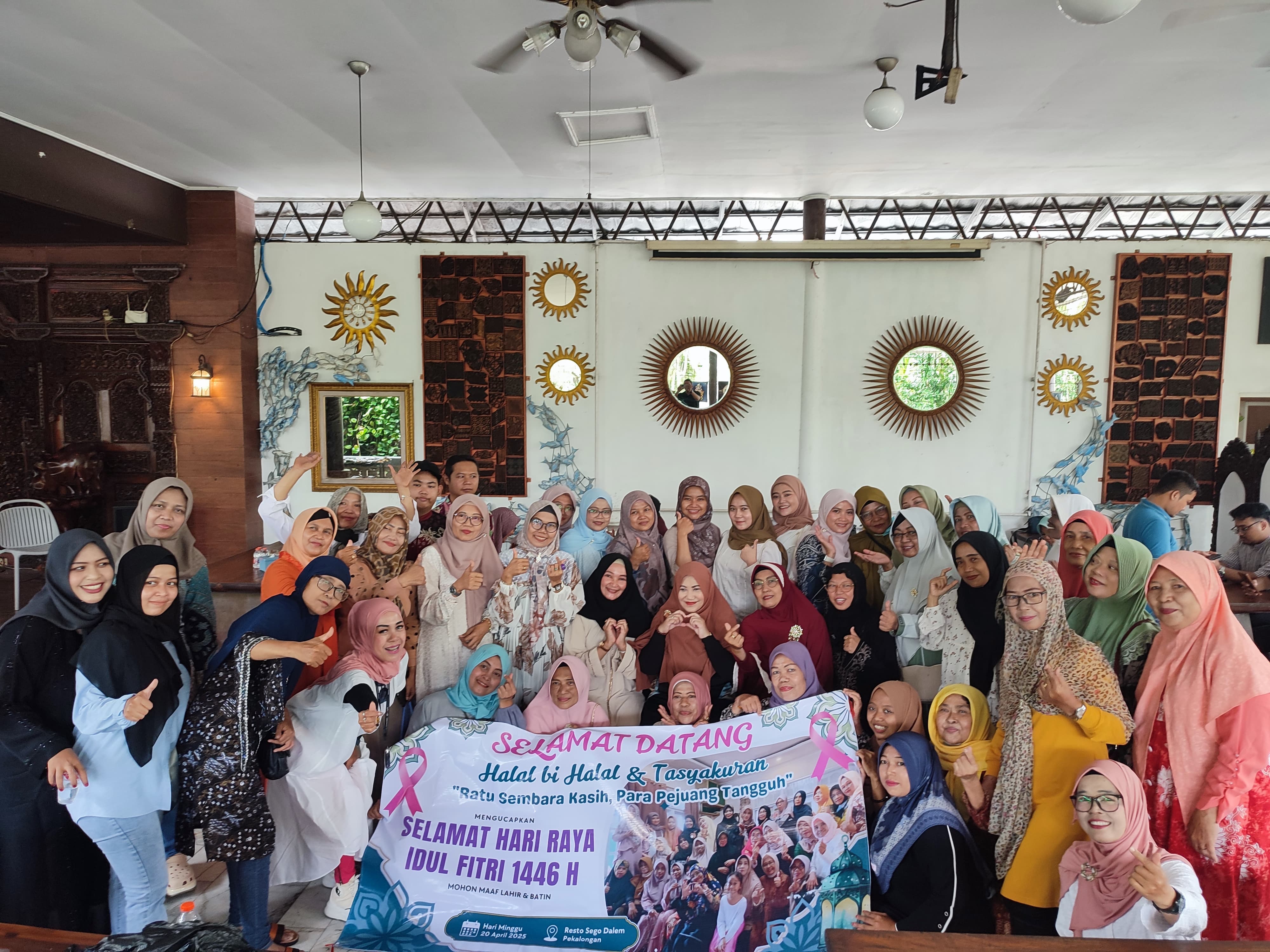 Komunitas Kanker RSUD Kraton Gelar Halal Bihalal