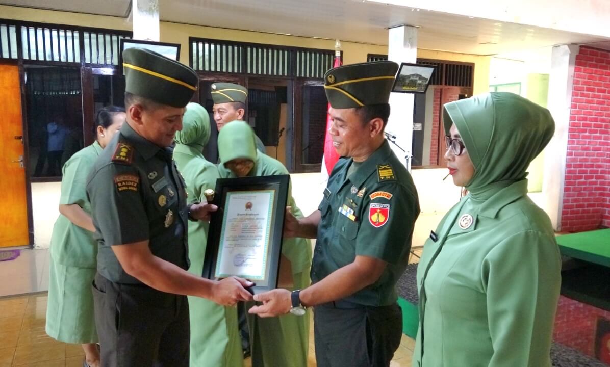 Dandim Pekalongan Lepas Dua Perwira Terbaik ke Satuan Baru