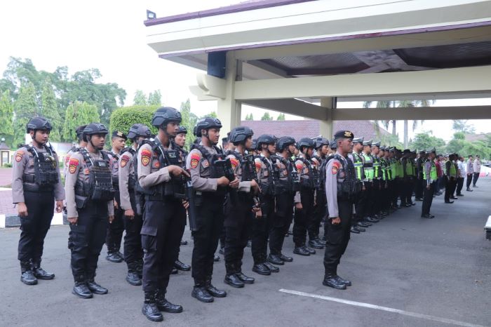 Apel Satgas Operasi Lilin Candi 2024, Ini Penekanan Wakapolres Pekalongan