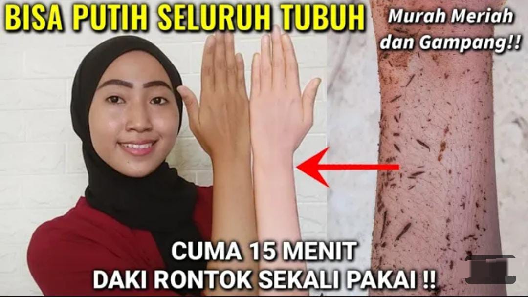 4 Cara Cepat Memutihkan Kulit Badan Secara Alami dalam 1 Hari, Bikin Tangan dan Kaki Mulus Glowing Tak Belang