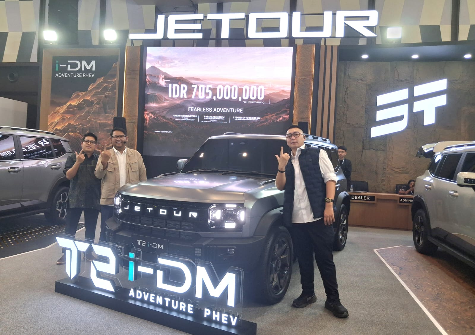 Jetour T2 i-DM Adventure PHEV Resmi Hadir di Semarang, OTR Rp705 Juta