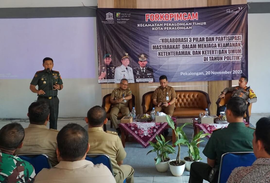 Dandim Pekalongan Tekankan Netralitas TNI Polri dan ASN di Pemilu 2024