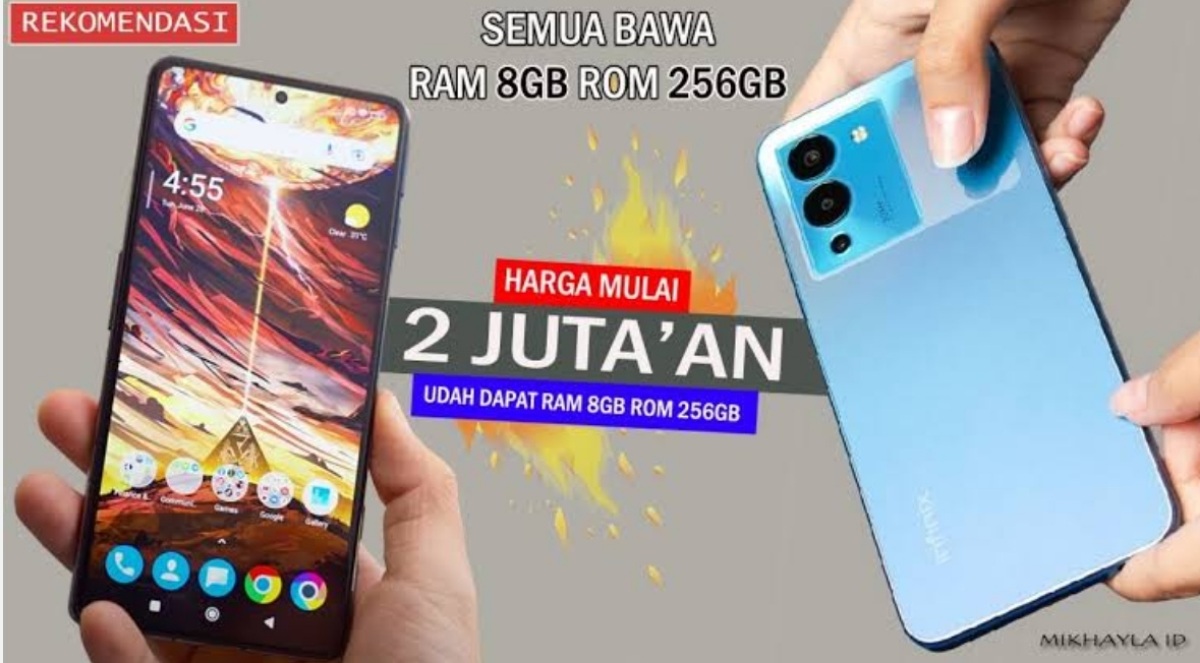 Cari Rekomendasi Hp RAM 8 ROM 256 GB Keluaran Terbaru? Cek Daftar Hp Edisi Ramadhan dan Harganya di Sini!