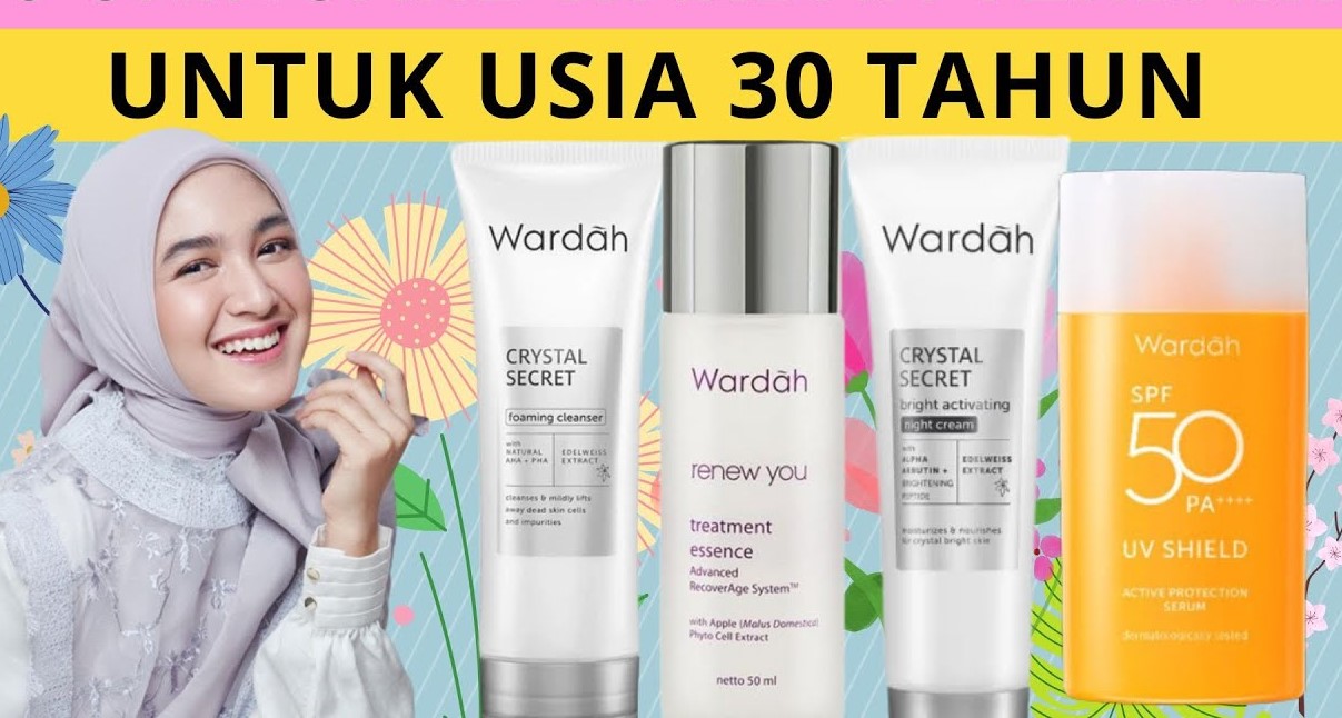 5 Rangkaian Skincare Pagi dari Wardah Cocok untuk Usia 30an, Jangan Tunggu Nanti untuk Cegah Penuaan Dini!