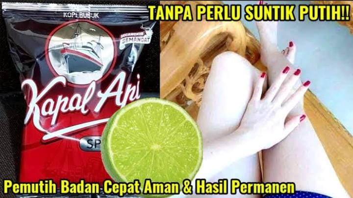 1 Bahan Dapur Pemutih Badan yang Cepat dan Aman, Begini 3 Cara Pakainya Agar Kulit Putih Tanpa Noda