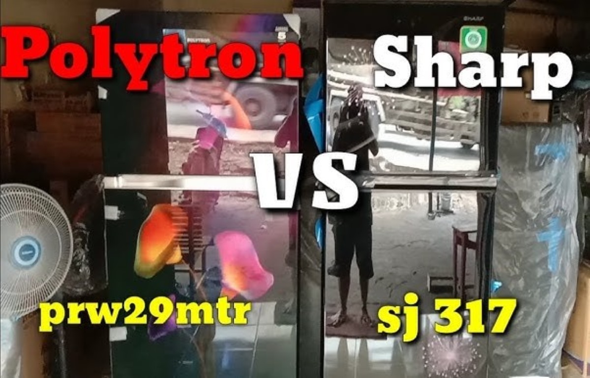 Sama-Sama 2 Pintu, Inilah Perbandingan Kulkas Sharp dan Polytron ! Mana yang Lebih Murah dan Unggul?