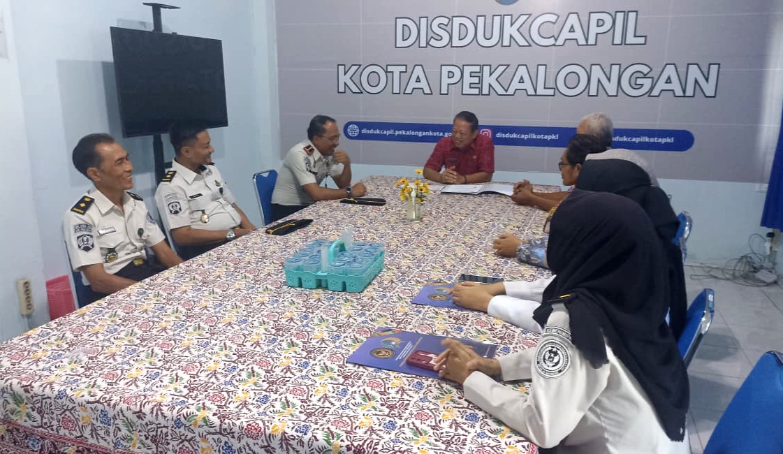 Lapas Pekalongan Jalin Sinergi dengan Disdukcapil, Optimalkan Data Kependudukan Warga Binaan
