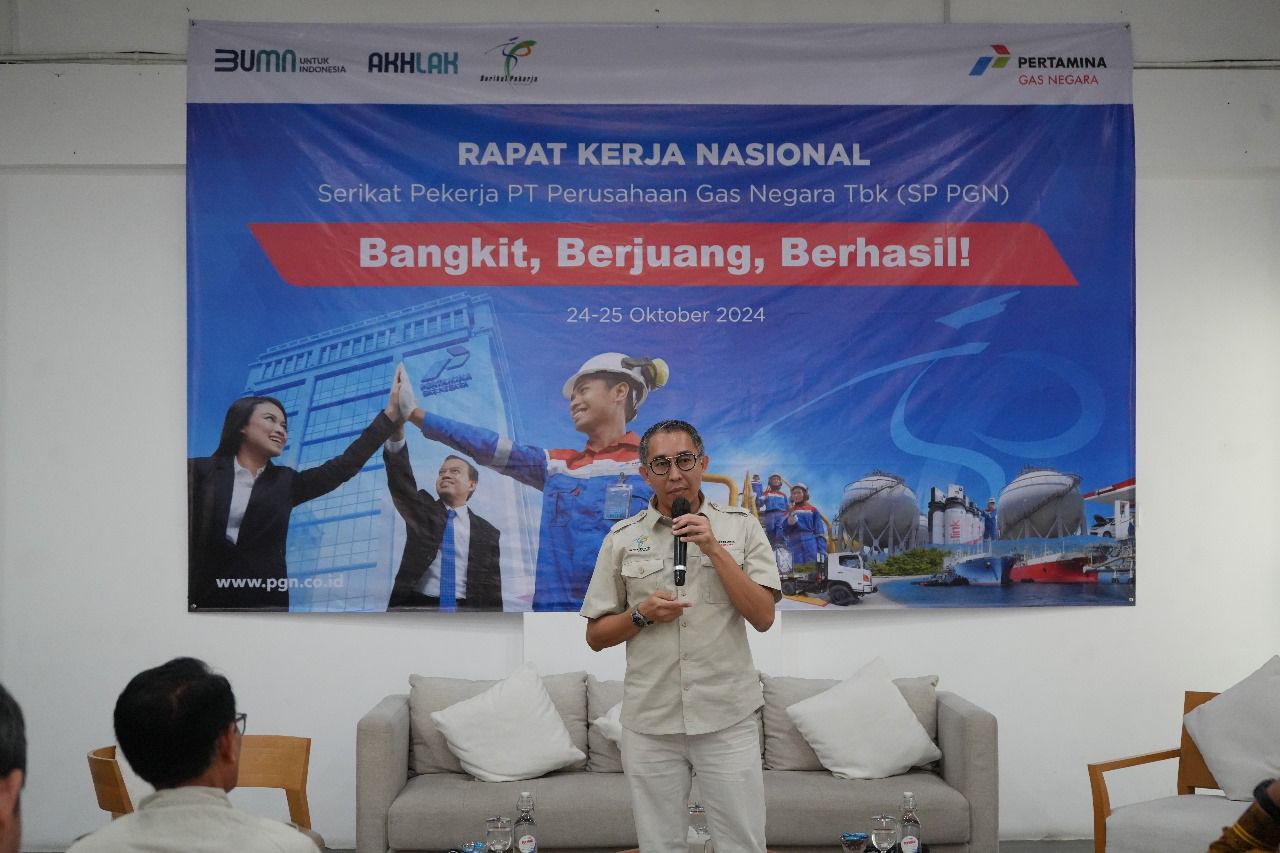 SP PGN Tegaskan Pekerja Siap Dukung Pemanfaatan Gas Bumi Nasional Demi Swasembada Energi